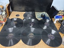 Vintage Group of 9 Columbia 78 Vinyl Records Classical Opera And More