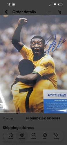 Pelé brazil signed - pelé,