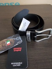 Levi's Mens Leather Belt Sz 38