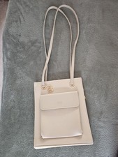 Beautiful Cream Faux Leather Bulaggi Shoulder Bag Handbag