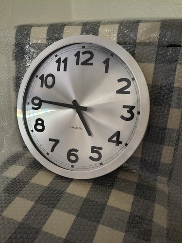 Karllson wall clock 40cm - clock,