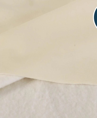Bonded interlining with - bonded, 100%