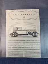 1930s Lincoln V-12 Limo