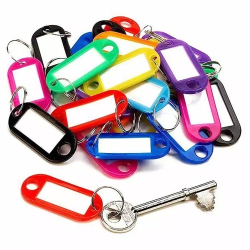 Key tags coloured blank - tags, id