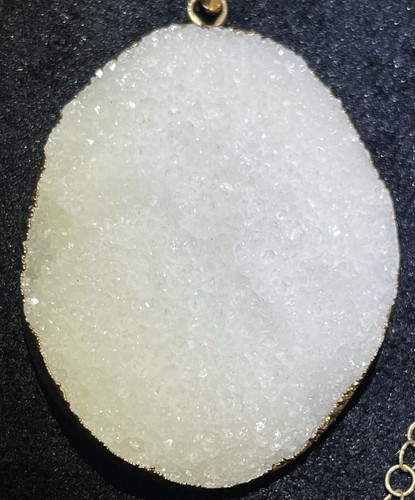 Huge gold plated druzy - huge,