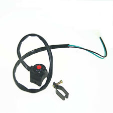 Motorcycle Kill Switch Button Stop Push On Off 2 Wire Handlebar Pit Bike