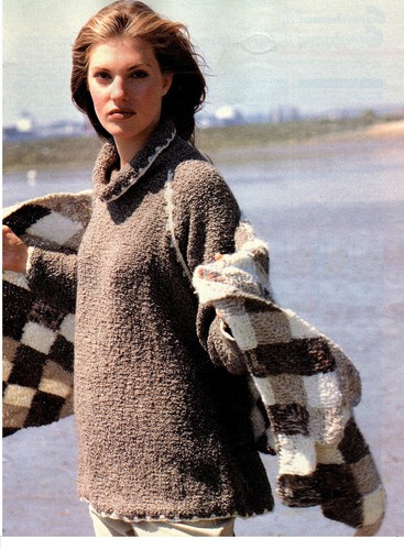 Ladies sweater stole - &,