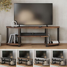 Wide TV Unit Stand S-Tube Entertainment Centre Storage Shelf Living Room Cabinet