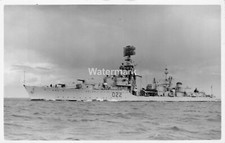 11002. WWII Royal Navy Destroyer H.M.S. Aisne.