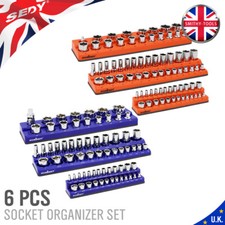 6PC Magnetic Socket Organizer
