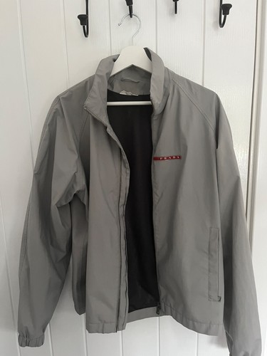 Grey goretex prada jacket - goretex,
