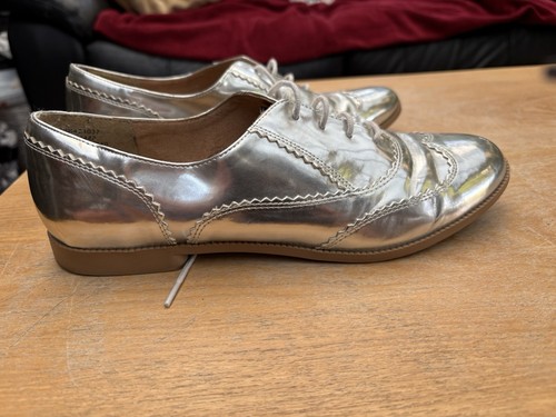 Ladies size silver - size, brogue