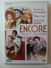 Encore DVD (2007) Nigel Patrick, cert U, winter Cruise, Gigolo