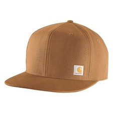 CARHARTT Brown Flat Bill Brim