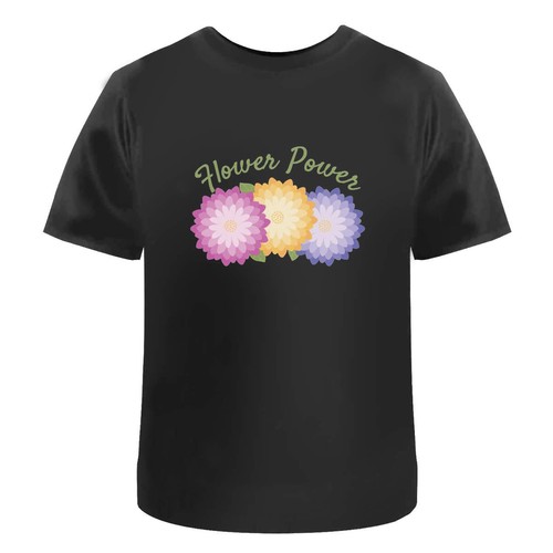 Flower power unisex t shirt - unisex, t-shirt