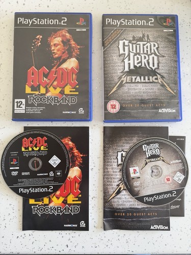 Ps2 guitar hero metallica - guitar,