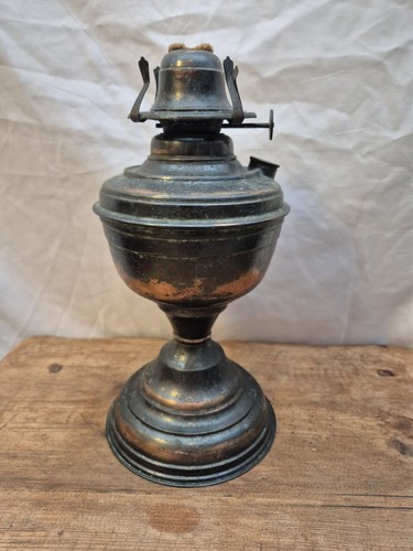 Antique kerosine oil lamp - kerosine,