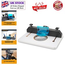 Compact Router Table with Acrylic Base & Quick Setup - Perfect for Your Workshop