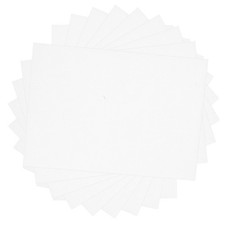 50 Pcs Card Stock White