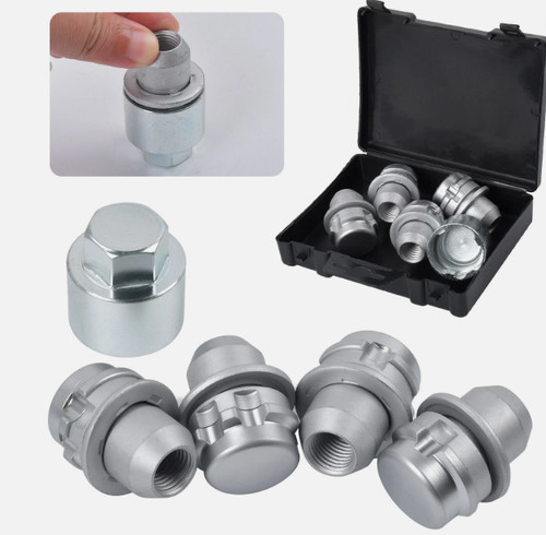 Locking wheel nuts set - wheel, for