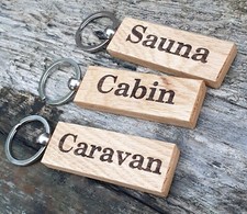 Solid Engraved Oak Wooden