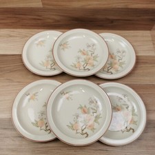 6 x Wedgwood Peach Sterling