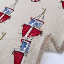 Nautical Sea Beaches Cotton