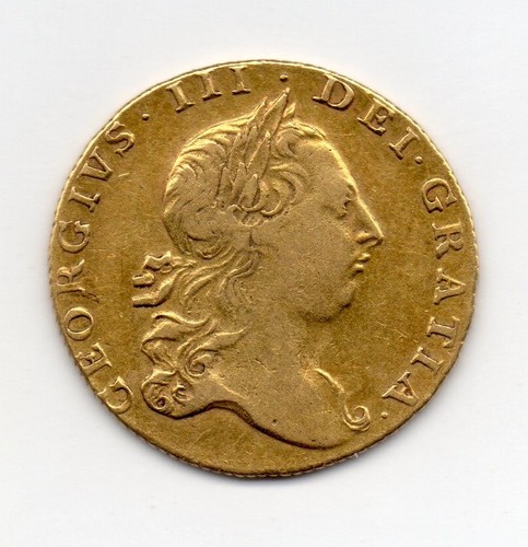 1763 gold guinea - guinea,, george