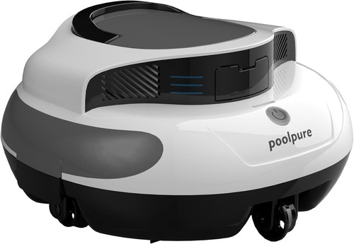 Poolpure white pool vacuum - white,