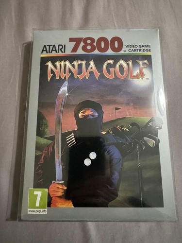 Ninja golf atari 7800 2600 - atari, 7800/2600+