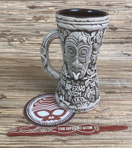 Inferno room drum tiki mug - room,