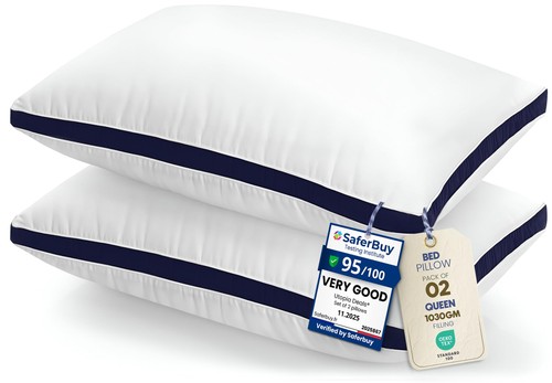 Utopia bedding pillows pack - utopia, 2