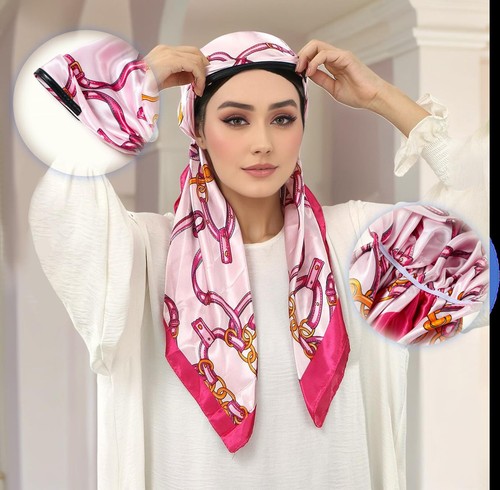 Anti slip silky satin - silky, muslim