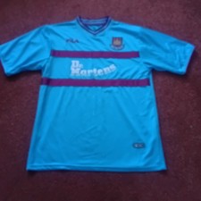 West Ham 2001/03 Fila Dr Martens Away Shirt Size L /XL  AP-AP 22" Excellent