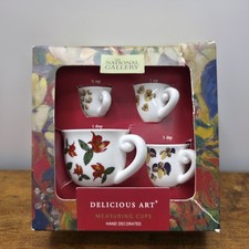 The National Gallery Ceramic Measuring Cups The Delicious Art Range 2.5 - 15ml