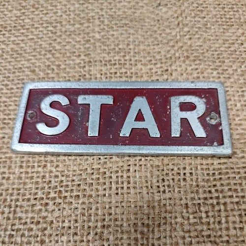 Vintage old truck star emblem - vintage,