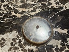 Antique Miniature Barometer Pin On Bezel BEVELLED GLASS and SETTING HAND clock