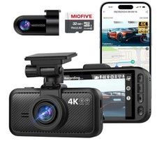 Miofive DUAL Dash Cam Front