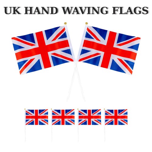 Union jack hand flags small - jack,