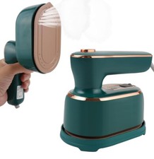 Mini Steam Iron, 1000W Foldable Handheld Travel Steamer Iron 15s Fast Heat Up
