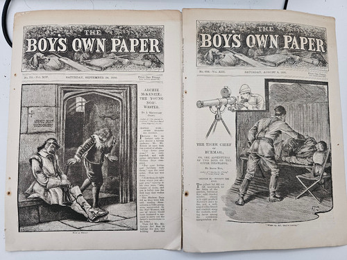 Victorian the boys own paper - boys,