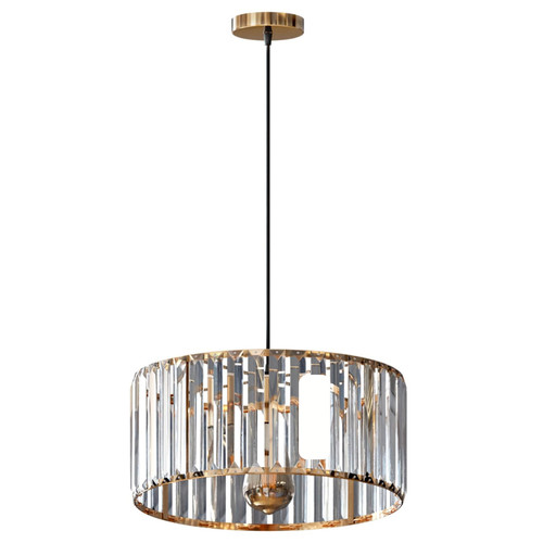 Modern crystal ceiling pendant - modern,