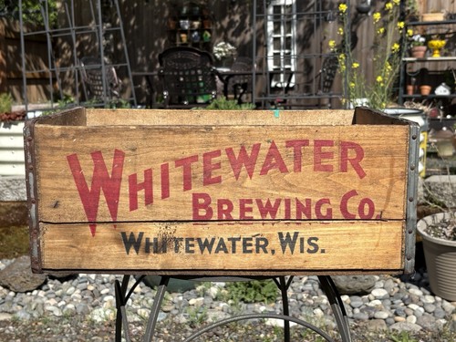 Old vintage whitewater brewing - old,