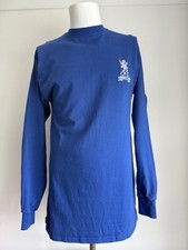 Chelsea FC Score Draw Wembley 1970 FA Cup Final Blue Home Football Shirt L Large