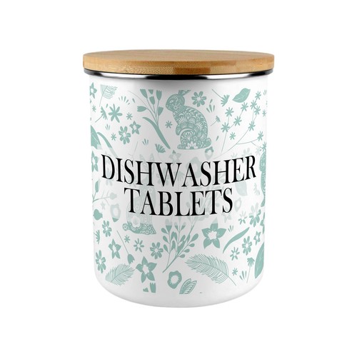 Green rabbits dishwasher - green,