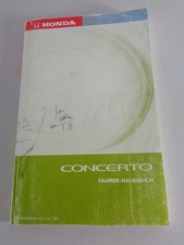 1991 Honda Concerto Owners