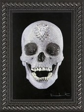 Damien Hirst Signed and Framed 'For The Love Of God' Skull Artwork/Poster/Print