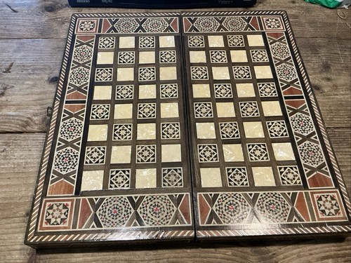 Backgammon checkers set - backgammon,