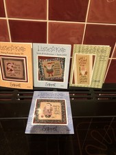 Lizzie Kate Cross Stitch Chart Santa Snippets X 4