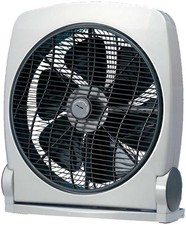 Axia Vent 427584 White 14" Portable Box Fan 
